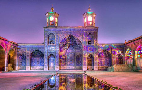    خبر مسجد نصیرالملک از زیباترین مساجد ایران در شیراز