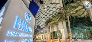    خبر تعمیرات هتل هیلتون جمیرا بیچ دبی تا اول سپتامبر