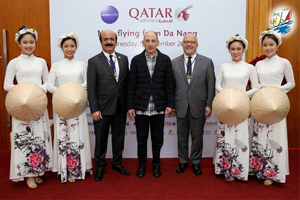    خبر اولین پرواز قطر  از دوحه به دانانگ ویتنام