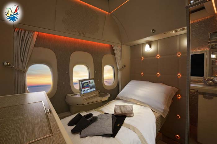    خبر ارائه خدمات در کابین خصوصی فرست کلاس در بوئینگ 300-777 توسط هواپیمایی امارات