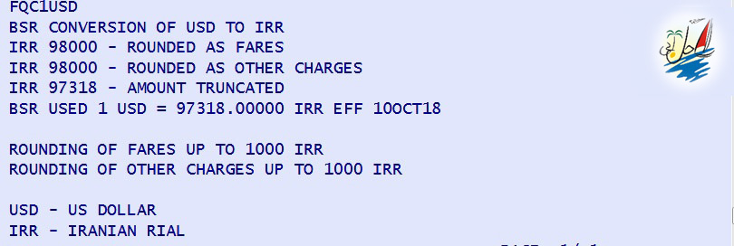    خبر کاهش نرخ دلار از 147000 ریال به 97318 ریال در سیستم صدور بلیط پرواز های خارجی