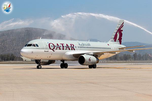    خبر اولین پرواز بدون توقف ایرلاین قطر به بدروم ترکیه
