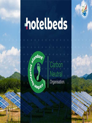    خبر کمپانی بین المللی HOTELBEDS پیشرو در زمینه خنثی سازی کربن می باشد