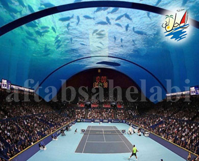    خبر ماجرای تنیس زیر آب در دبی