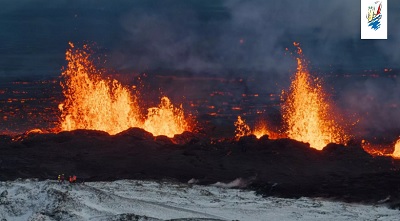    خبر فوران آتشفشان در ایسلند با شگفتی همراه شد